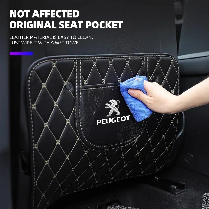 Коврик для защиты от грязного ударов на заднем сиденье автомобиля полупакет