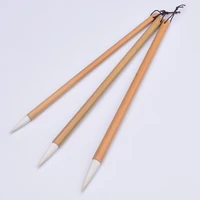 large medium and small yellow bamboo pole writing traditional brush official seal script sheep hair soft wholesale