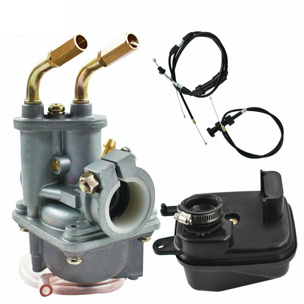 

Carburetor For Yamaha Y ZINGER PW 50 PW50 Air Filter & Throttle Choke Cable Carb