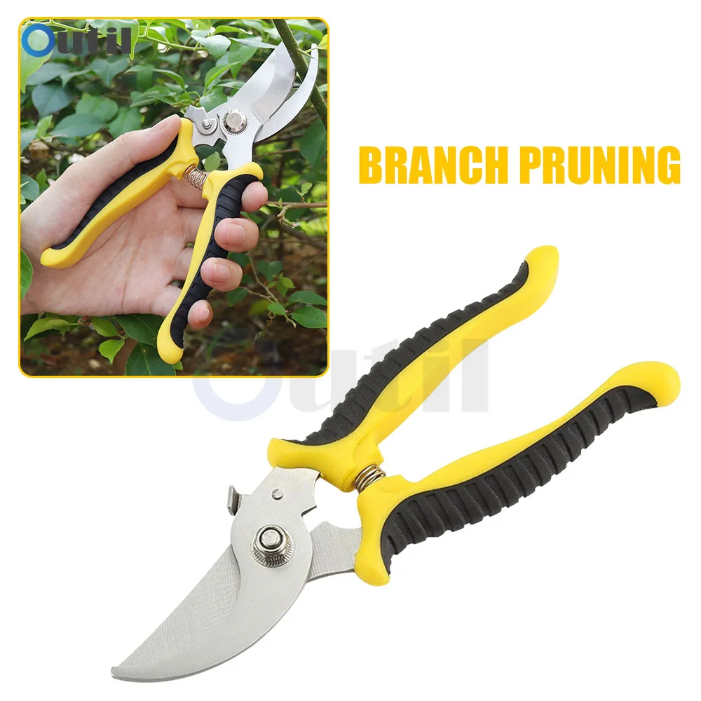 1pcs Easy to Operate Lightweight Wooden Handle Pruning Floral