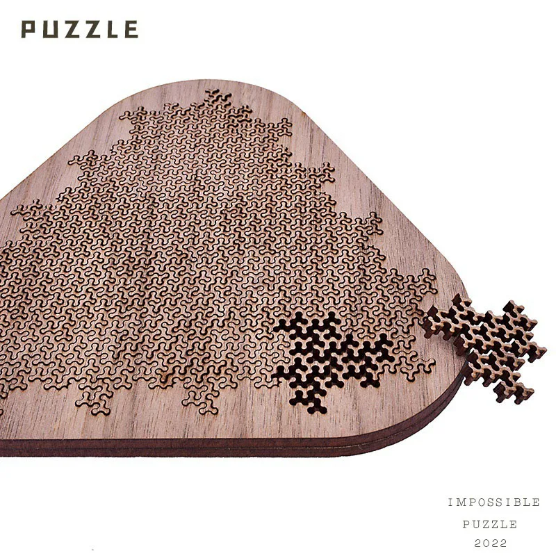 3D головоломка для декомпрессии невозможная деревянная доска игрушки взрослых 18