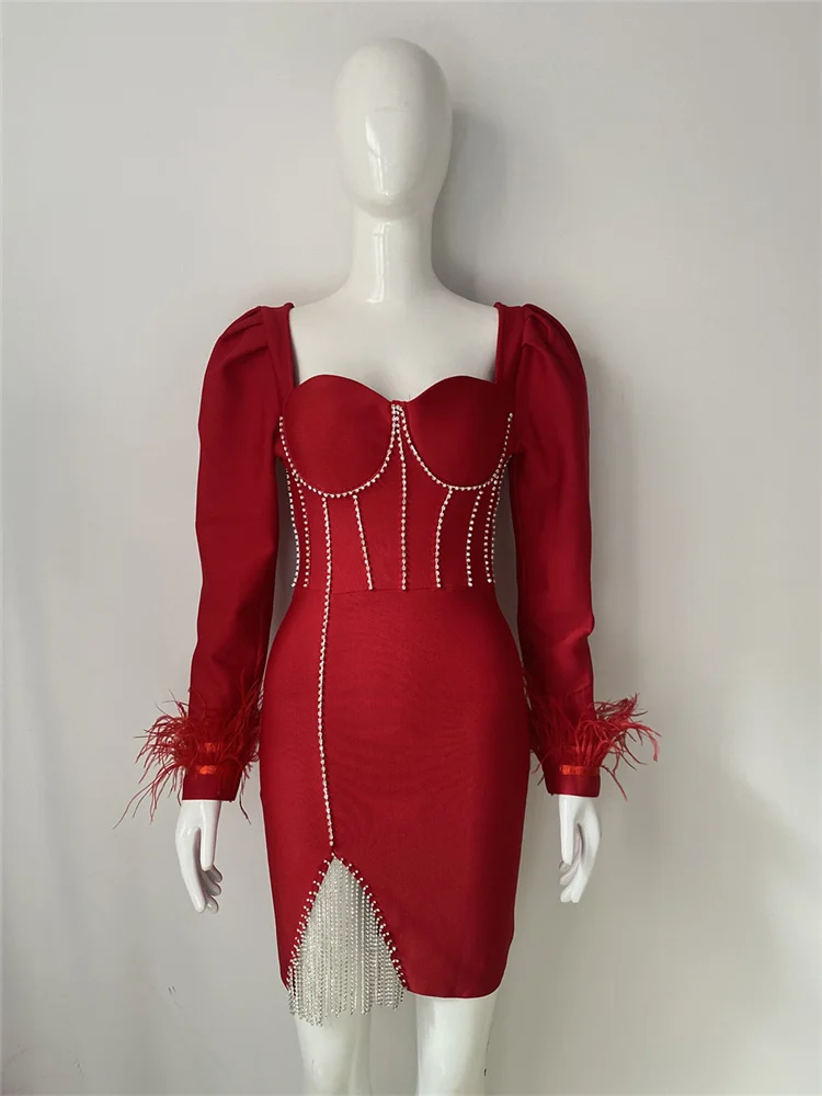 

Высокое качество, Новинка лета, 2 цвета, женское модное сексуальное мини-платье без бретелек, сверкающие бриллианты, праздничное платье с красной ковровой дорожкой