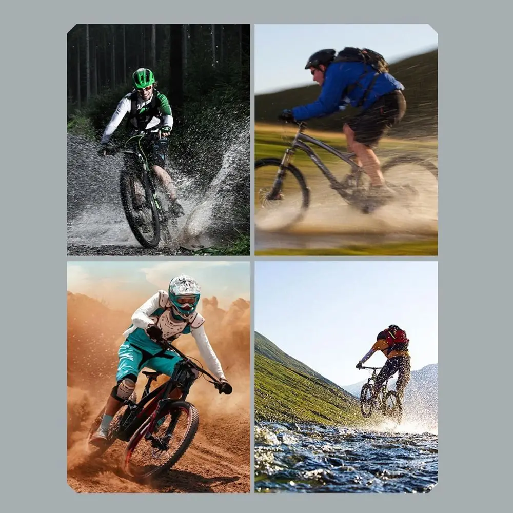 Черный велосипедный брызговик с фонариком Задний Передний фонарь Аксессуары для