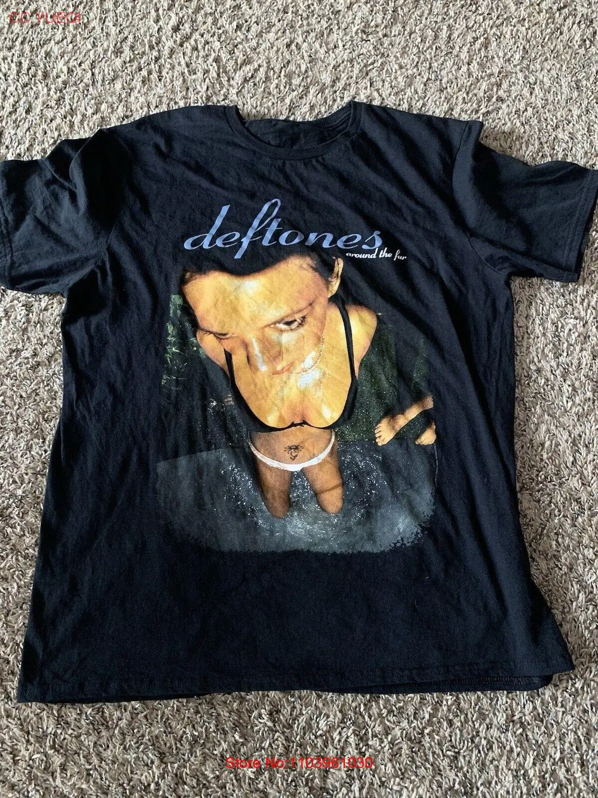 Deftones-вокруг меха-Футболка-большой размер