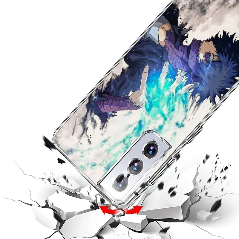 Чехол для телефона My Hero Dabi Bnha чехол Samsung Galaxy S24 Ultra S23 Plus S22 + S21 S20 FE S10E S10 S9 S8 S7 Edge