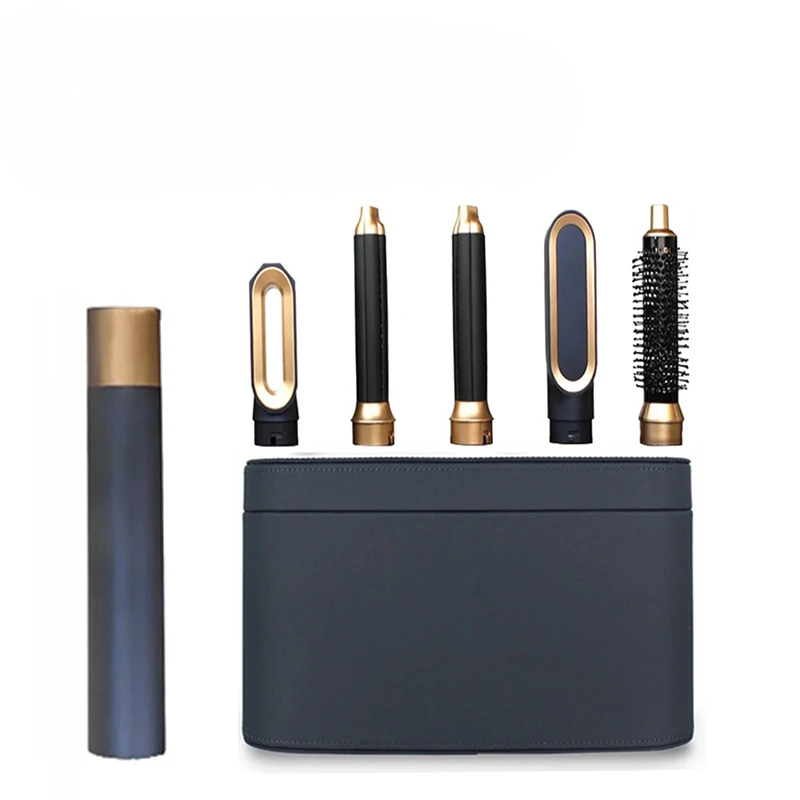 Фен для волос 5 в 1 с отделкой и щеткой мульти-стайлер