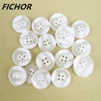 1020pcs 17mm 4 hole big resin imitation horn pattern coat suit buttons for clothing men classical jacket decorative sewing