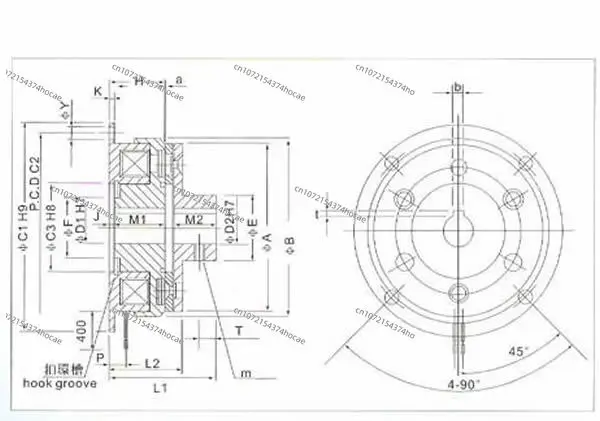 Электромагнитная муфта JKC-F2-0.6KG