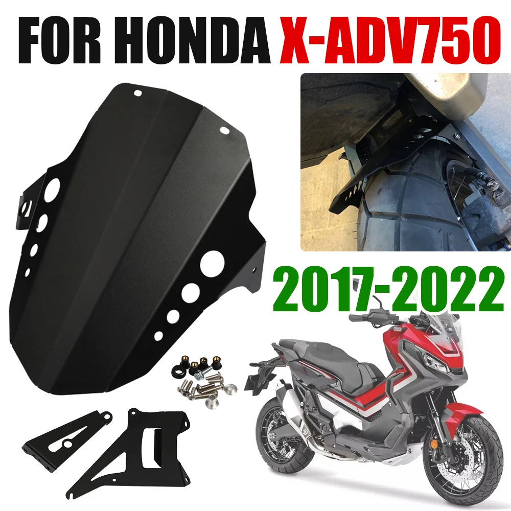 

For Honda X-ADV750 X-ADV XADV 750 2017 2018 2019 2020 2021 2022 Motorcycle Accessories Rear Fender Wheel Mudguard Splash Guard