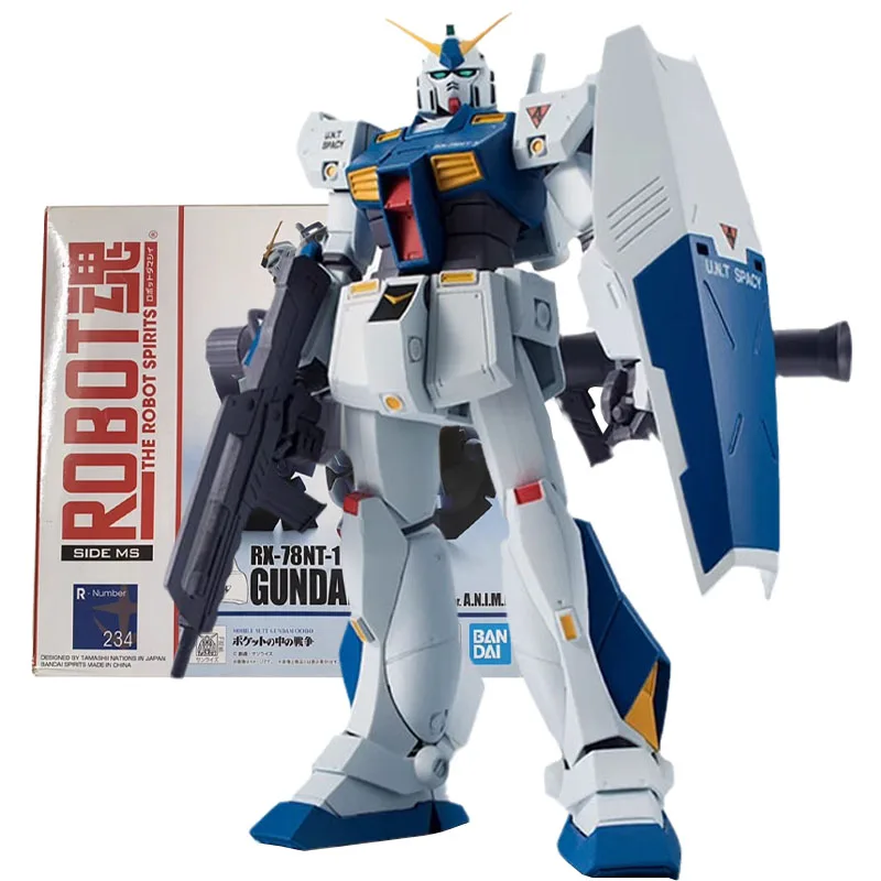 

Bandai Genuine Figure Gundam Model Kit Robot Spirits RX-78NT-1 Gundam NT-1 Collection Gunpla Action Figure Model Boys Toys Gifts