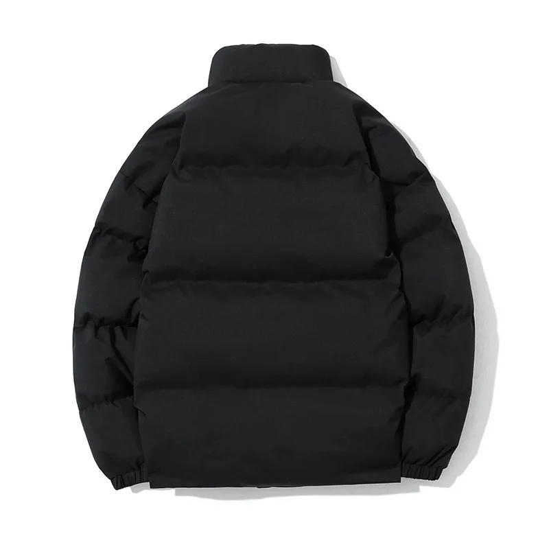 Men and Women in Autumn and Winter High-quality Cotton Jacket Windproof Thickening Warm Printed Zipper Cotton Jacket