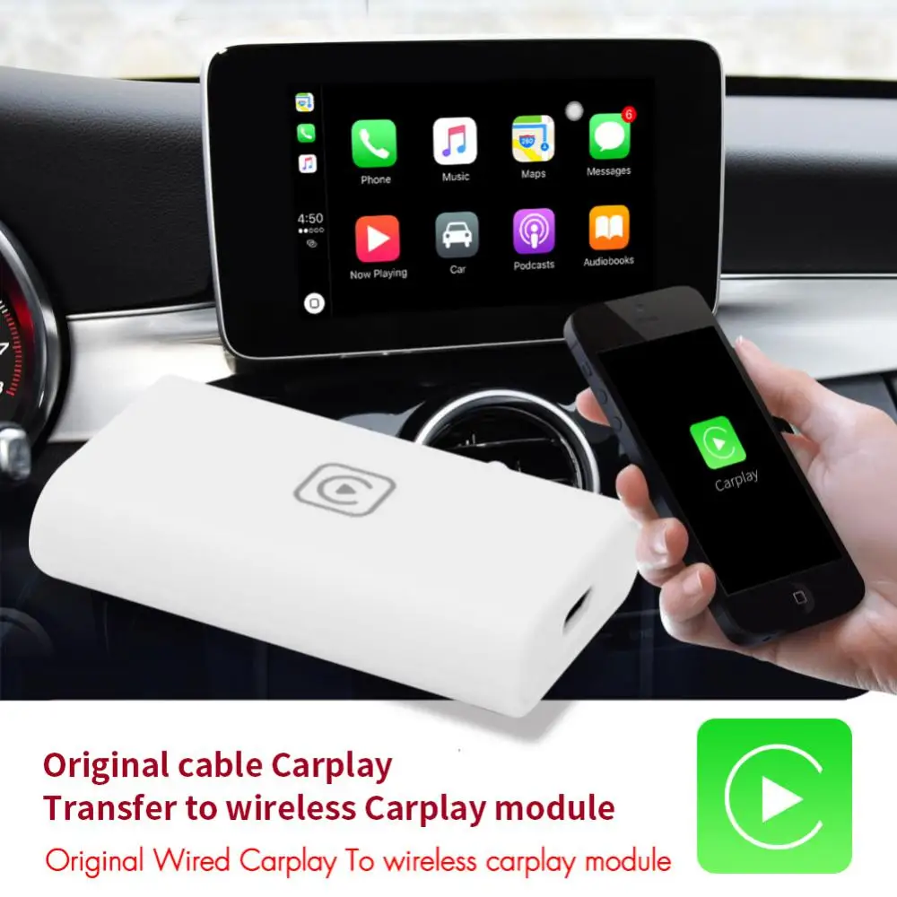 

Прочный адаптер Carplay Box 3 Вт, Универсальный Автомобильный Usb-адаптер, многофункциональная автозапчасть, беспроводная практичная 5 в Abs