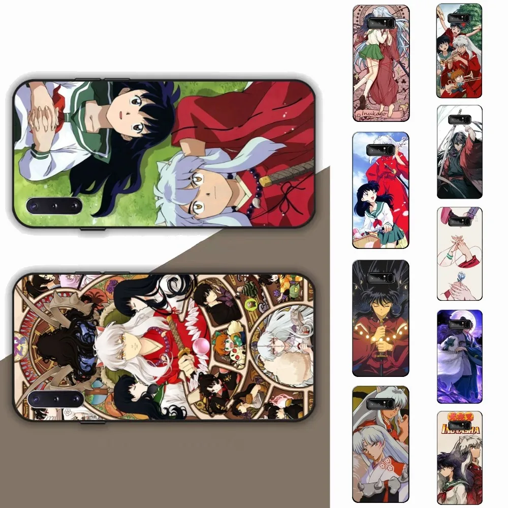 

Anime Inuyasha Phone Case For Samsung Note 8 9 10 20 pro plus lite M 10 11 20 30 21 31 51 A 21 22 42 02 03