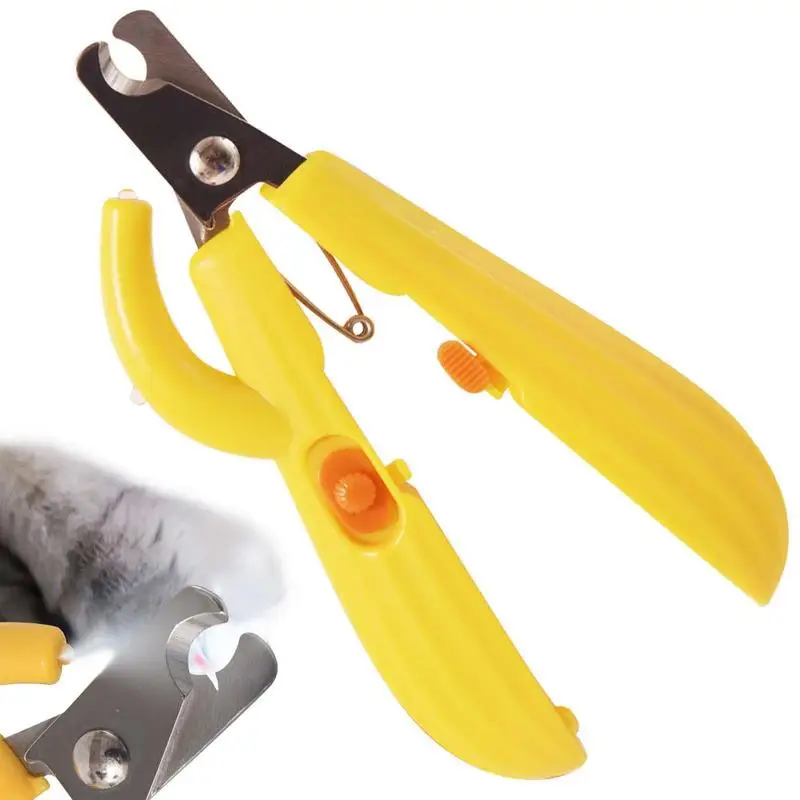 

Nail Clippers For Dogs Nail Trimmer Scissors With LED Light Strong Stainless Steel Blade Pet Grooming Tool For Dogs Cats And