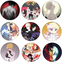 devilman crybaby cosplay badge anime accessories brooch pin backpack decoration cartoon gift
