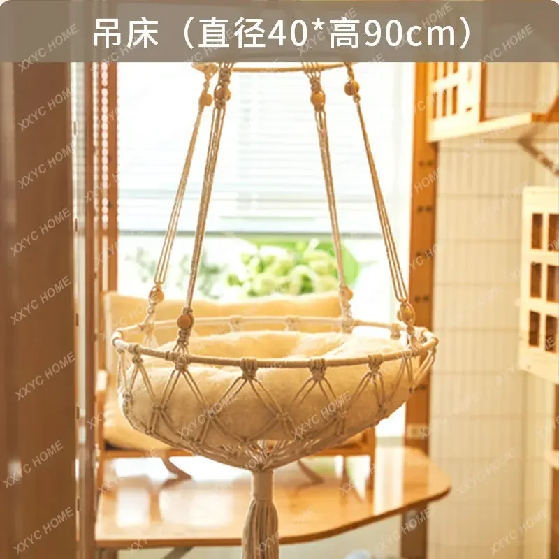 Роскошная интерьерная вилла с изображением кота Весенняя стойка для