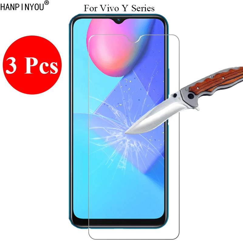 

3 Pcs/Lot 9H 2.5D Tempered Glass Screen Protector For vivo Y16 Y12s Y12A Y15 Y12 Y17 Y3 Y11 U10 U3X Protective Film