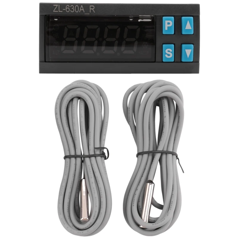 

ZL-630A-R, регулятор температуры RS485, цифровой регулятор температуры холодного хранения, термостат, с Modbus