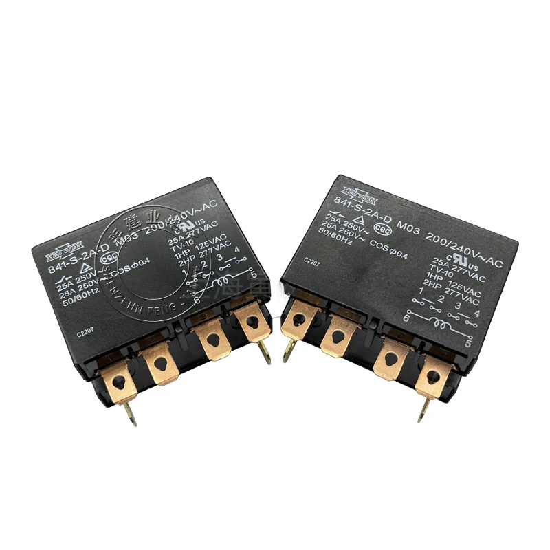 Matsukawa 841-S-1A-D 841-S-2A-D Реле 200/240 В переменного тока 841-P-2A-C-H12V24V
