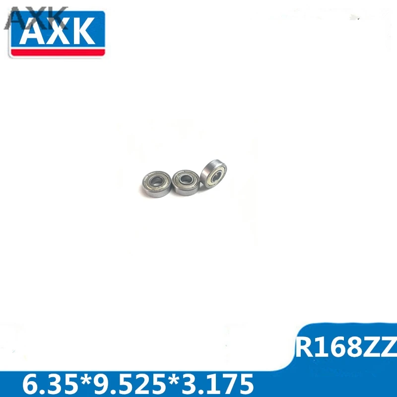 

Подшипники AXK R168ZZ R168 10 шт., фотоподшипники 1/4x3/8x1/8 6,35*9,525*3,175