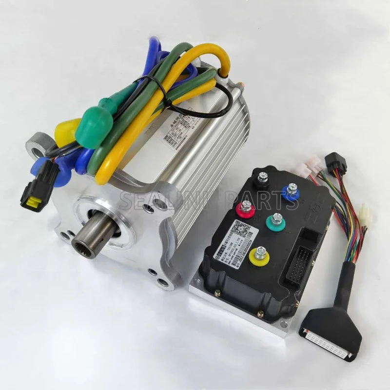 

2KW 2.5KW 3KW 3.5 KW 4KW 4.5KW 5KW 60V PMSM Motor Permanent-Magnet Synchronous Motor With Controller for electric vehicles