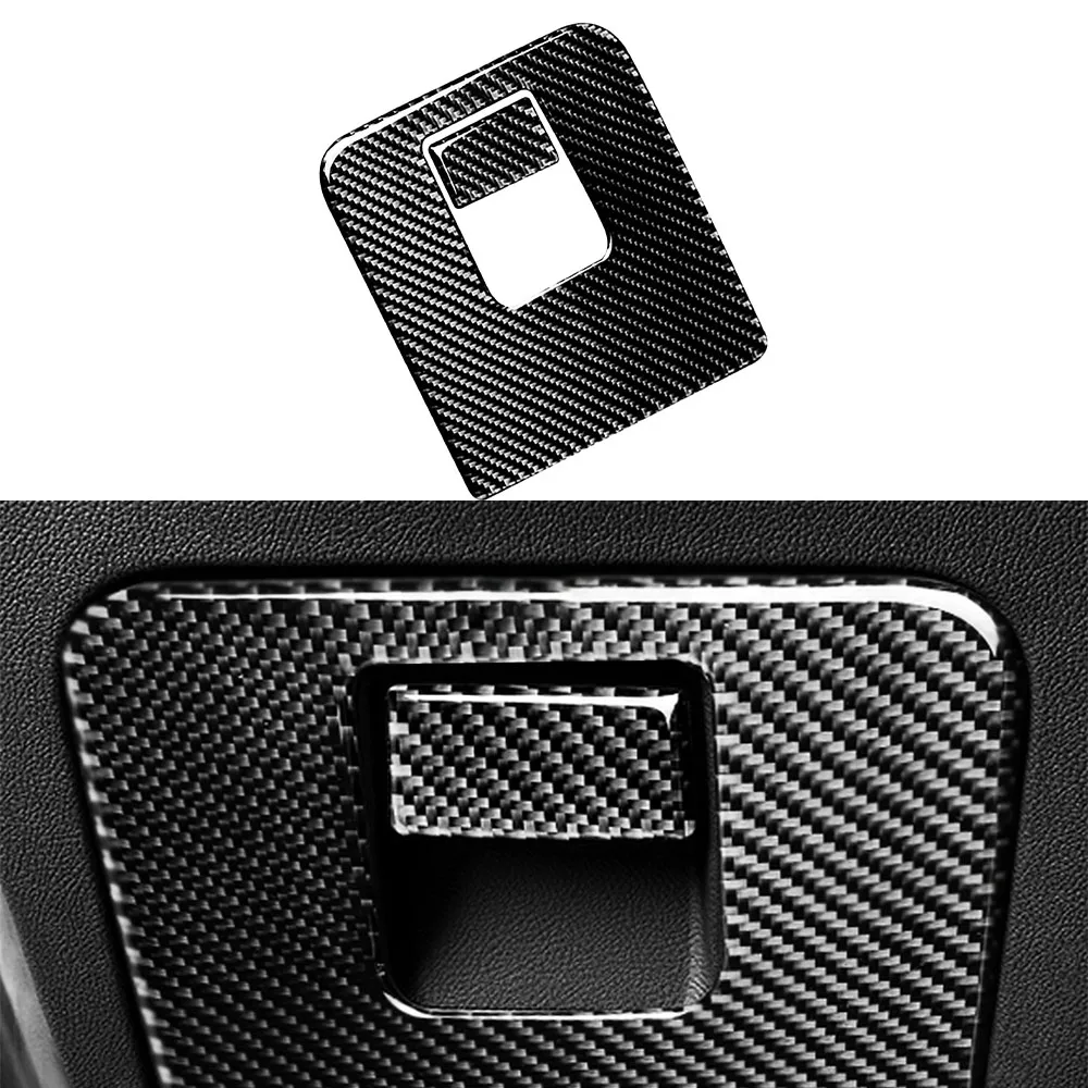 

for BMW X3 X4 Series G01 2018-2020/ G02 2019 2020 Storage Box Organizer Decoration Cover Trim Decal Carbon Fiber Car Accessories