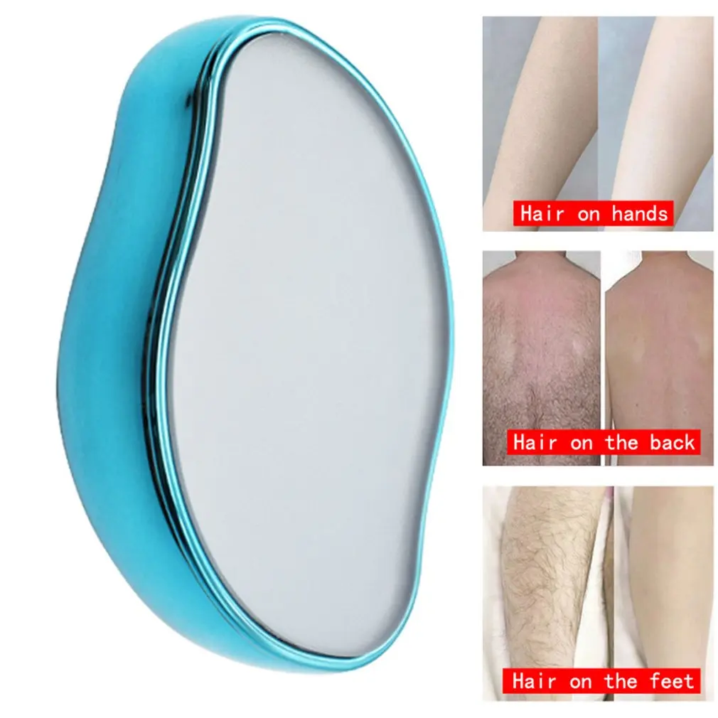 

Crystal Hair Eraser Physical Hair Removal Painless Safe Epilator Easy Cleaning Reusable Home Body Beauty Depilation Tool