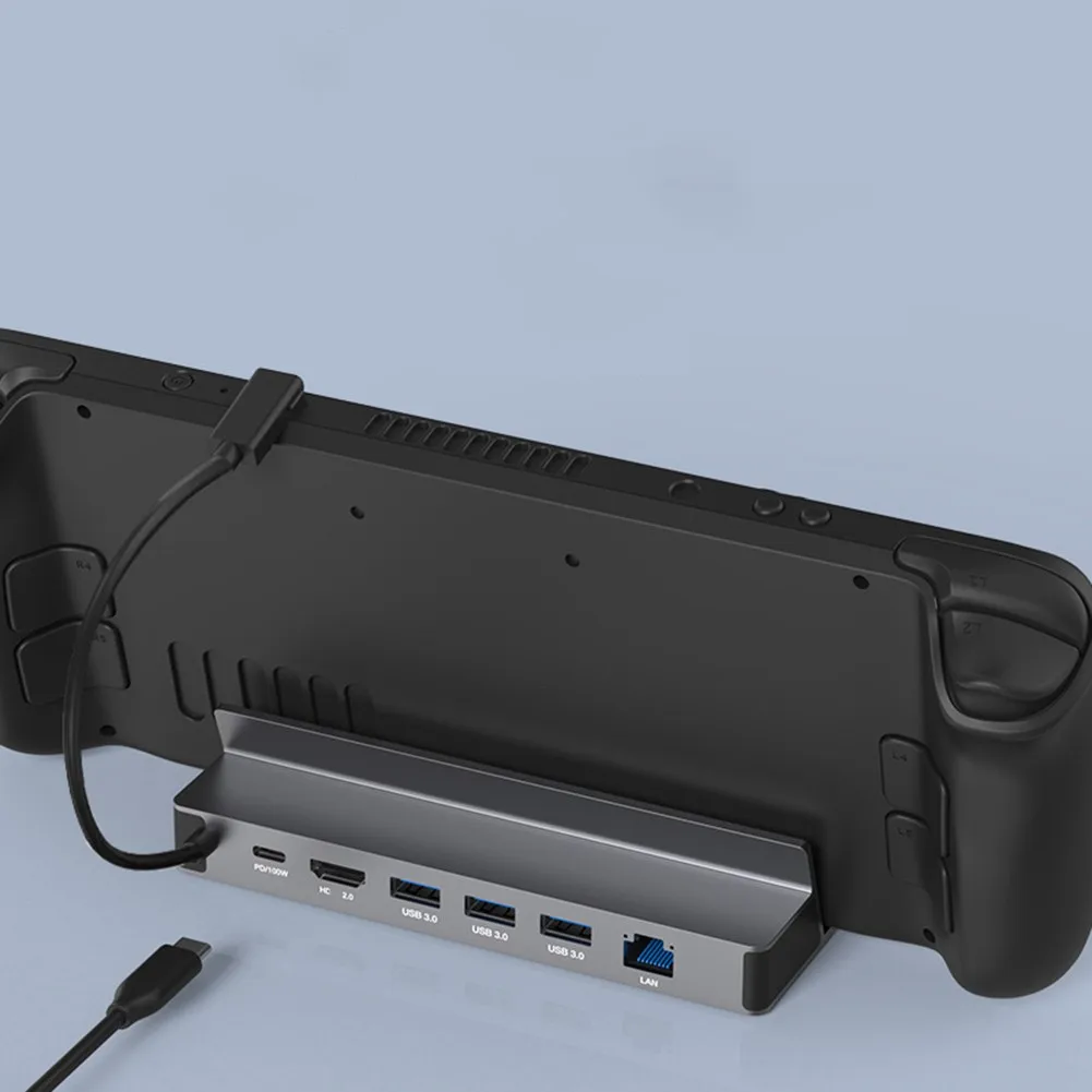 

Док-станция USB C на HD 4K @ 60 Гц, RJ45, PD 100 Вт, 5 Гбит/с