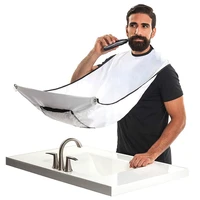1pcs male beard apron shaving wai transparent suction cup male shaving apron bathroom beard catcher care clean organizer gift
