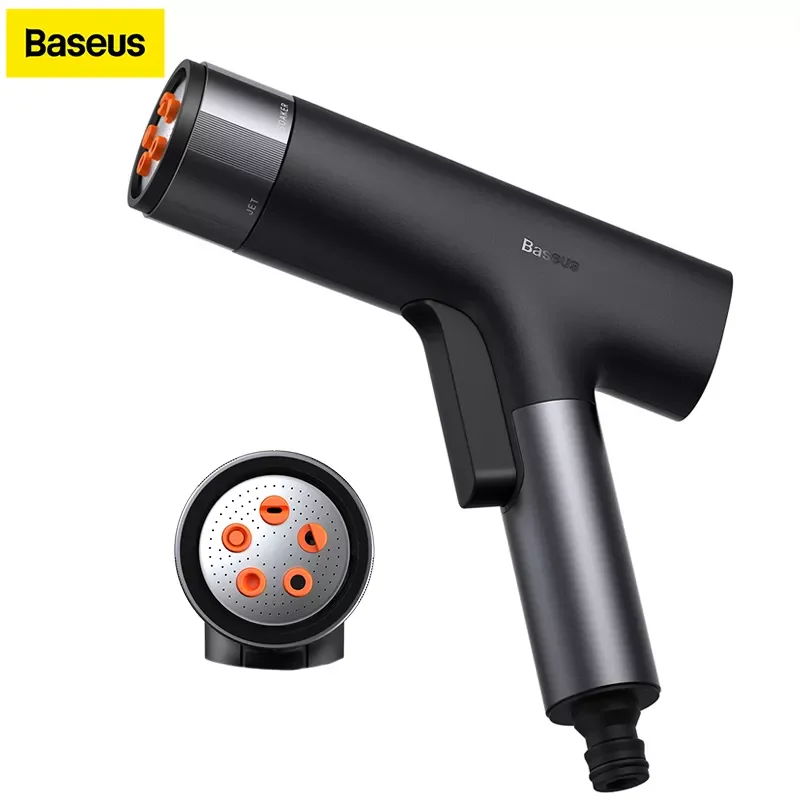 

Baseus GF4 Horticulture Watering Spray Nozzle Water Gun Hose Nozzle Car Washer Garden Watering Cleaning Tool Multi-Function