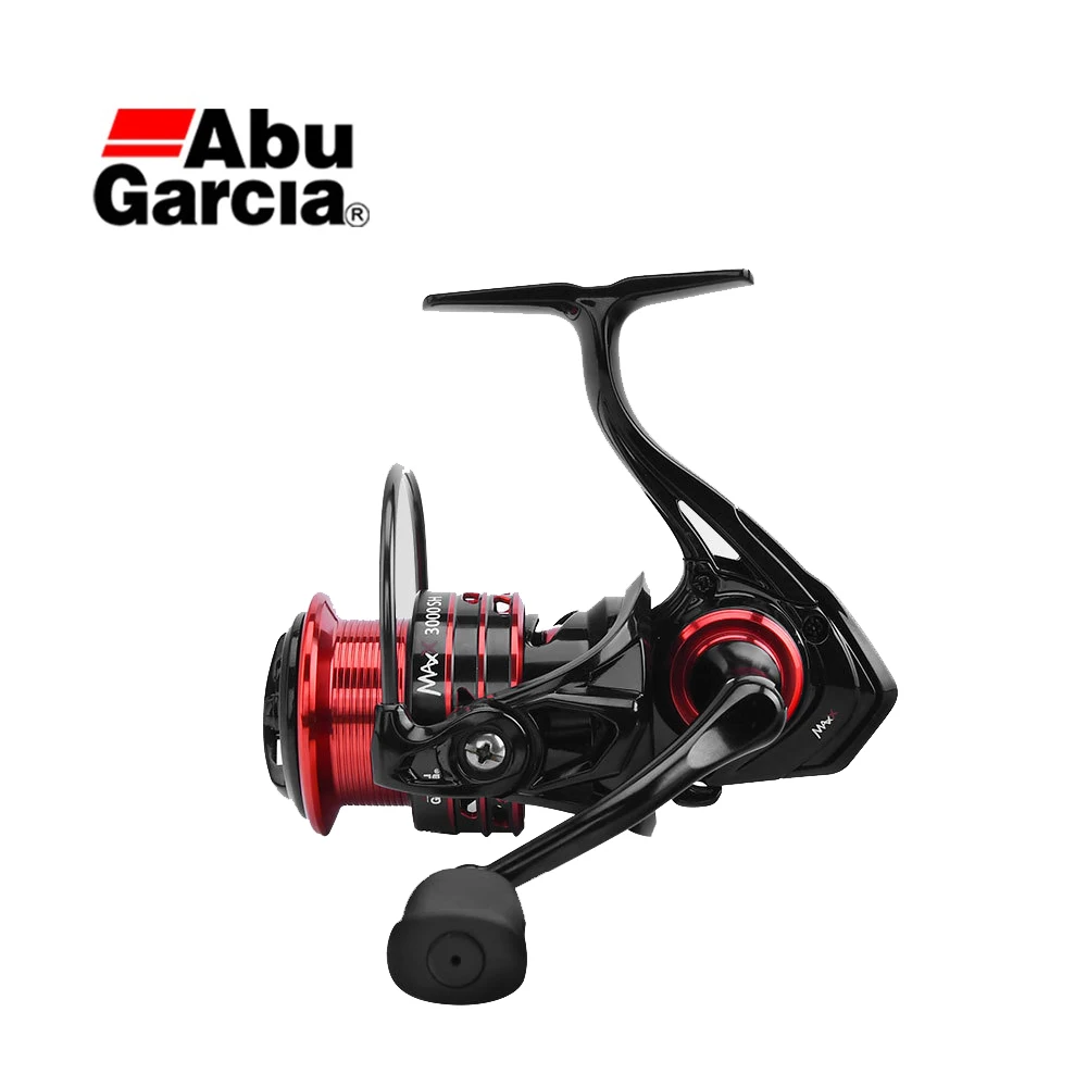 

Abu Garcia Max X Fishing Spinning Reel 4+1BB max drag 5-8kg 5.2/5.8/6.0:1Alloy Body Saltwater Fishing Reel