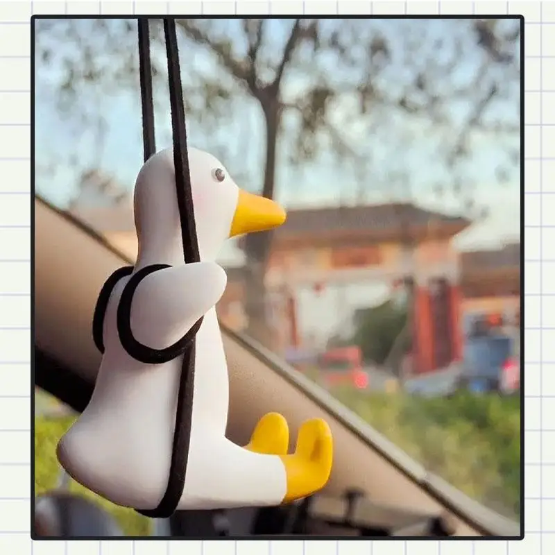 

Гипсовое милое Аниме украшение для автомобиля, подвижные украшения для зеркала заднего вида, подарок на день рождения, украшение для автомо...