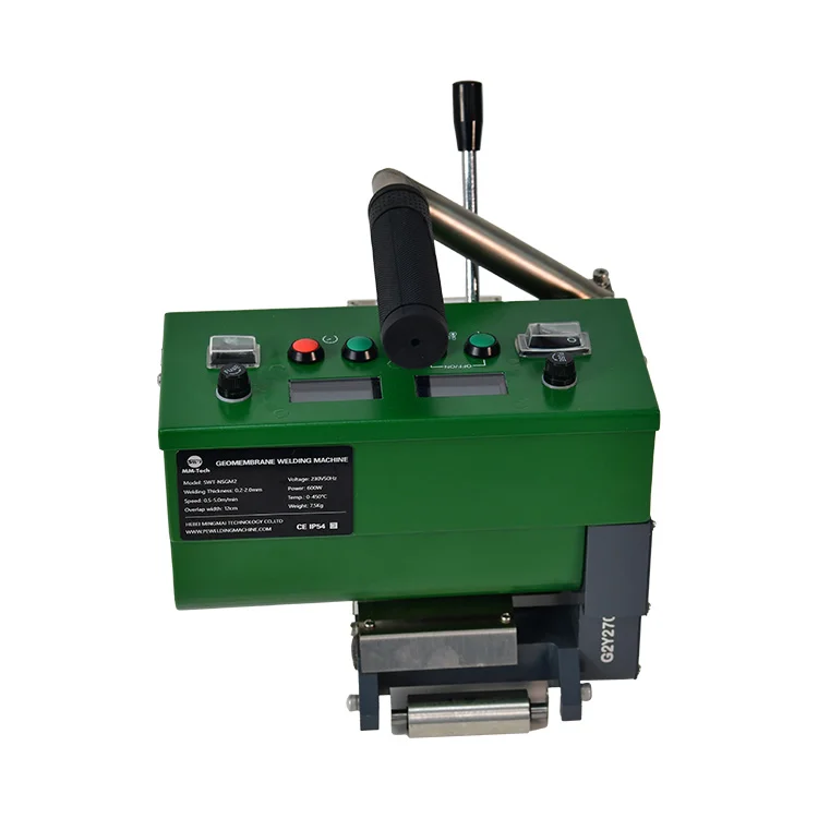 SWT-NSGM2 автоматический подъем HDPE геомембрана 0 2-2 мм сварочный аппарат входное