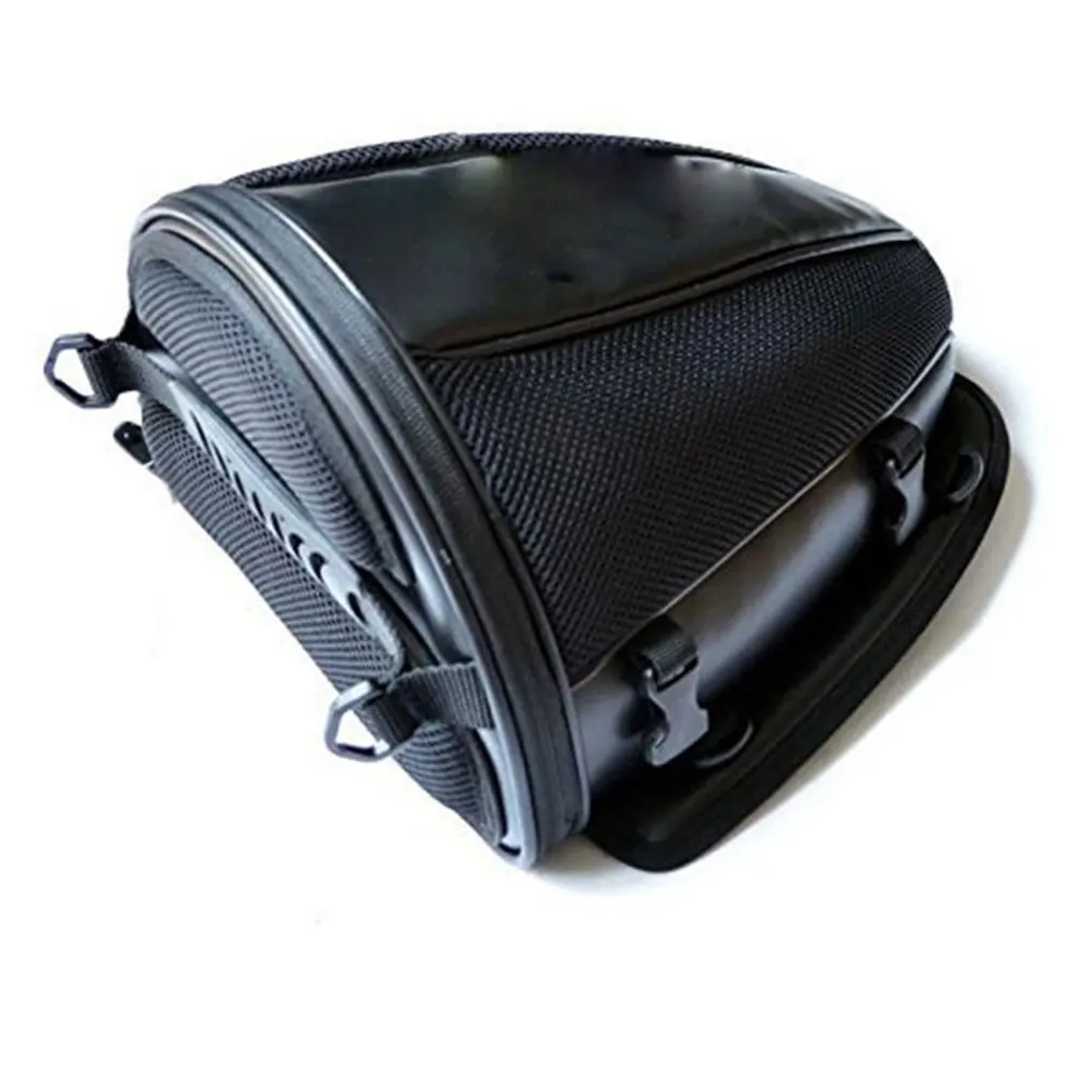 

Motor Saddlebag Tail Bag Rear Back Bag Seat Sports Carry Bag Waterproof Motorbike Bike Luggage Saddle Bag