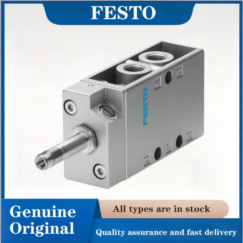 Фото Универсальные направляющие клапаны FESTO, электромагнитный клапан 9982-MFH-5-1/8, подходит для управления включением/отключением небольших пневматических приводов. №1