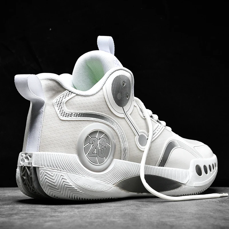 2023 basketball shoes men's shock-absorbing rebound sneakers professional actual combat ball boots