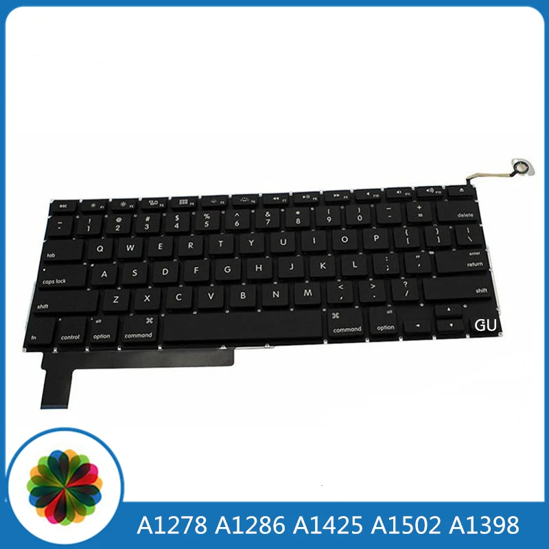 

Клавиатура и подсветка A1278/A1286/A1425/A1502/A1398 для ноутбука Macbook Pro Retina Air, 13/15/11 дюймов, 2009-2015 лет, оригинал
