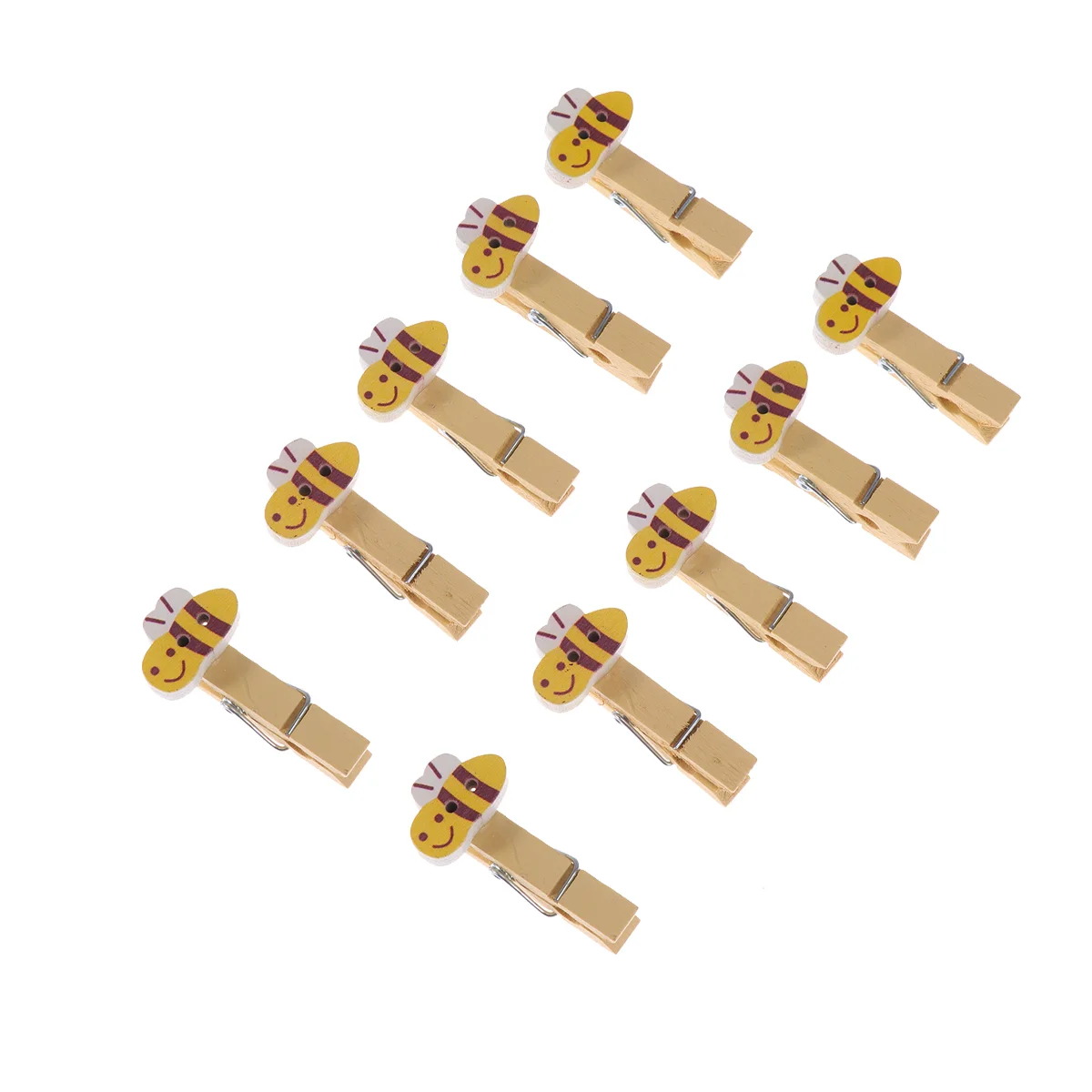 

Photo Clips Wooden Peg Clip Clothespins Mini Wall Small Clothesdiy Paper Craft Display Woodhangersealing Animal Memolaundry