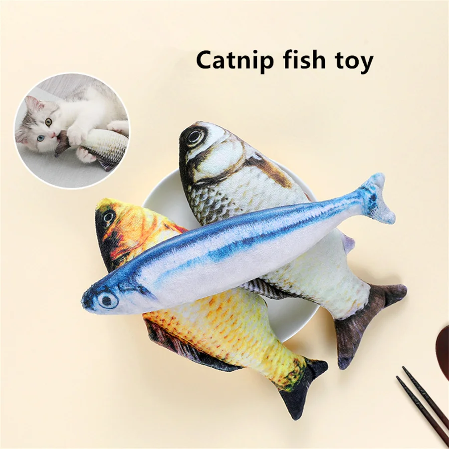 

Плюшевые игрушки для домашних животных в виде рыбы С Кошачьей Мятой, игрушки для кошек на карпа, карпа, игрушки для кошек