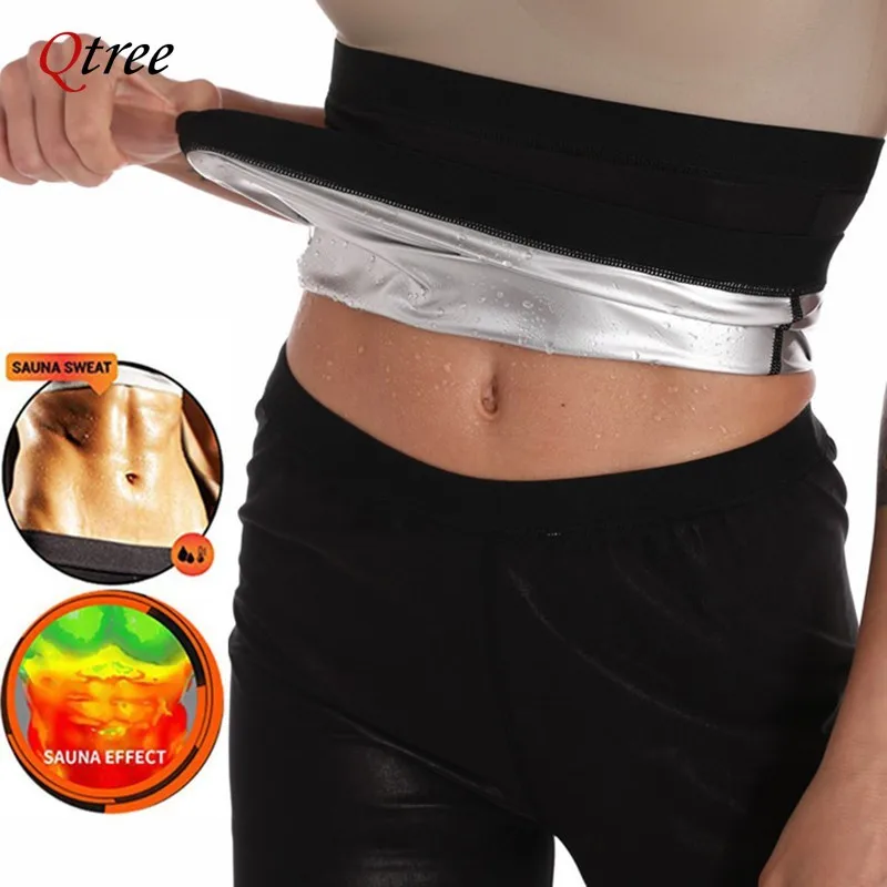 Sweat Sauna Body Shaper for Women Polymer Waist Trainer Cincher Slimming Belt Hot Neoprene-Free Belly Trimmer Tummy Control Wrap