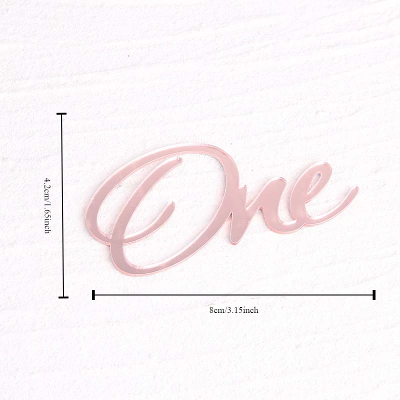 

Золотые акриловые топперы для торта Wangchao Craft