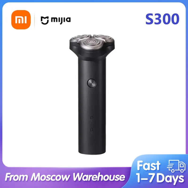 S300 Dry Wet Shavers Triple Blade Ipx7 Waterproof Beard Trimmer Trimer Cutter For Men Razor Machine