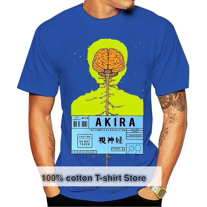 

AKIRA T-shirt Cotton Japanese Manga Men's T-shirt