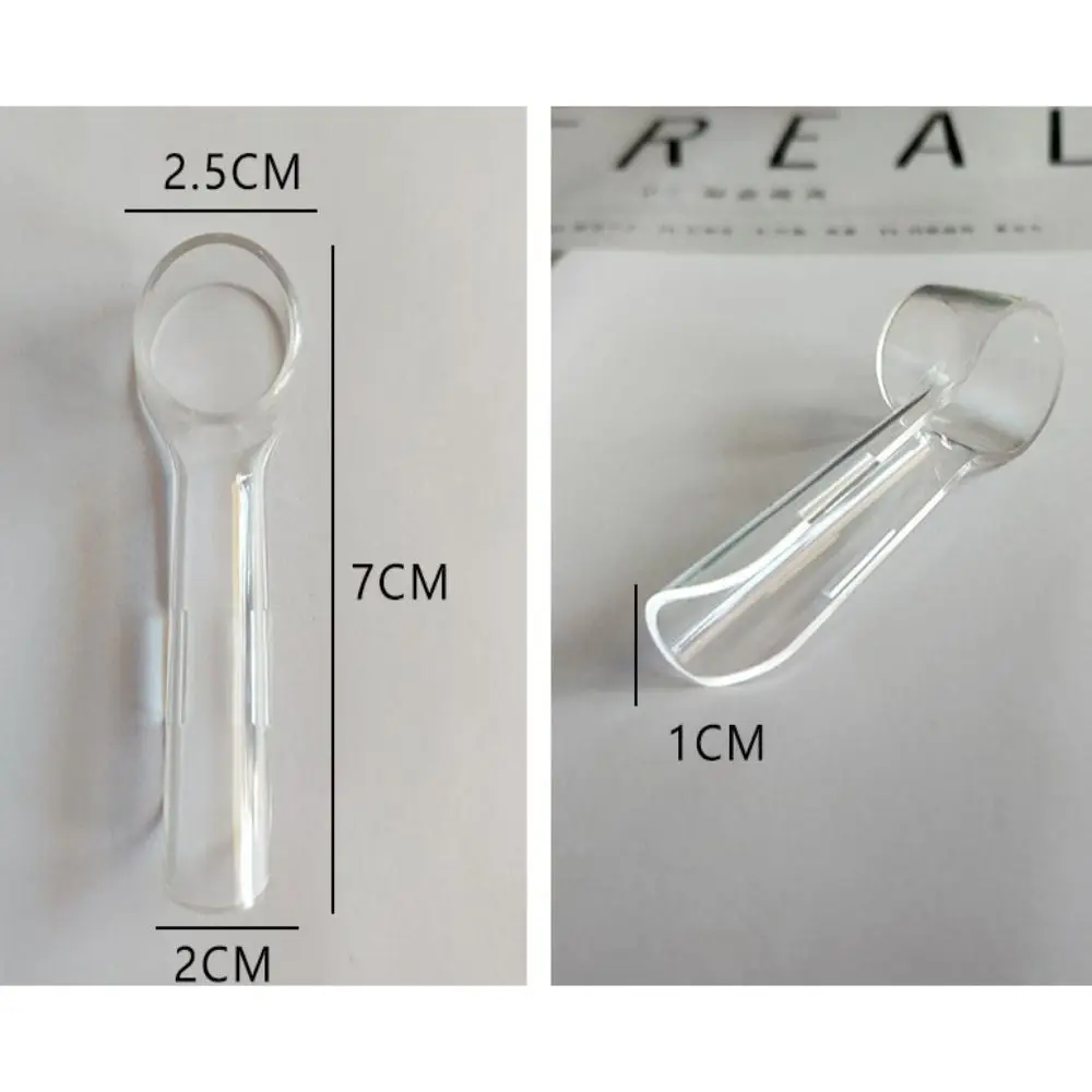 4 шт. пылезащитный чехол для электрической зубной щетки прозрачный портативный