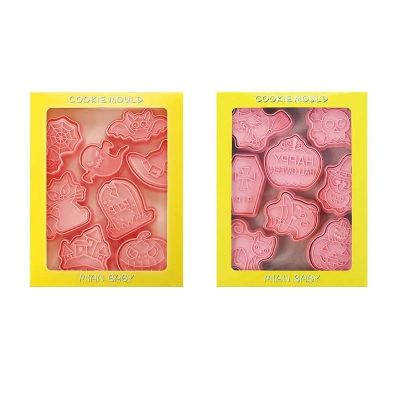 

16 шт., пластиковые формы для печенья E56C