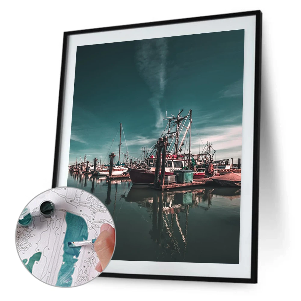 

Набор для рисования по номерам на холсте «сделай сам»