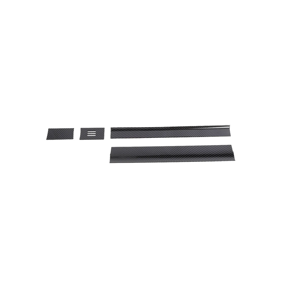 

For Ford F150 2015-2020 Car Center Console Decoration Sticker Cover Trim Decal Accessories - ABS Carbon Fiber