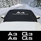 Для Audi A3 8P 8V A4 B8 B6 A6 C6 C5 Q2 Q3 Q5 Q7 Q8 TT автомобильный Водонепроницаемый солнцезащитный чехол для лобового стекла автомобильные аксессуары