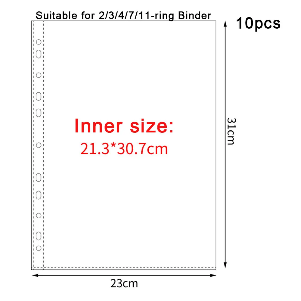 

Фотоальбом Findohope A4 с прозрачными листами для фотокарток