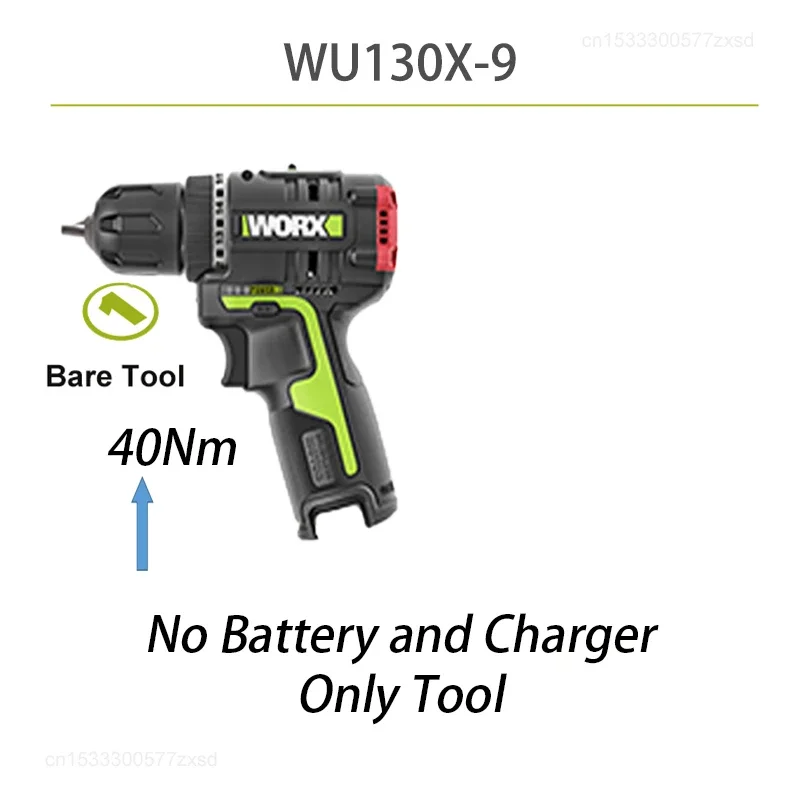 Беспроводная электрическая дрель Xiaomi WORX WU130X 12 В 40 нм